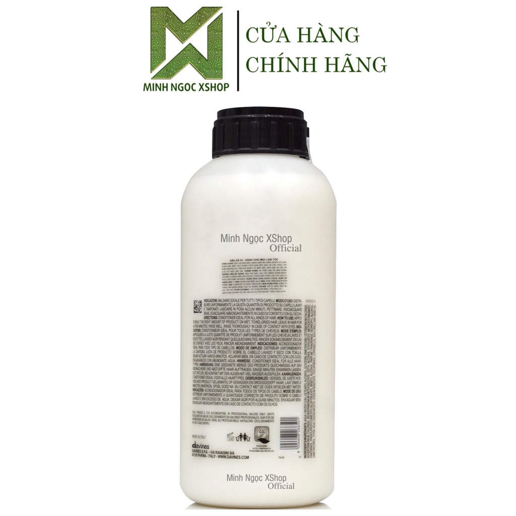 Dầu xả hoàn mỹ cho mọi loại tóc Davines Oi 1000ML