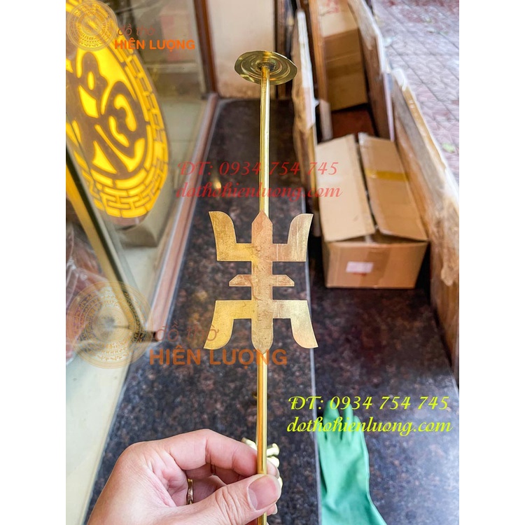 Que cắm hương vòng bằng đồng