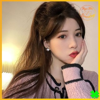 Bông tai xà cừ trắng