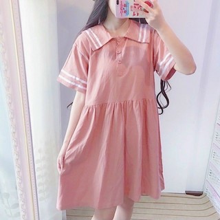 Đầm babydoll thuỷ thủ đáng yêu