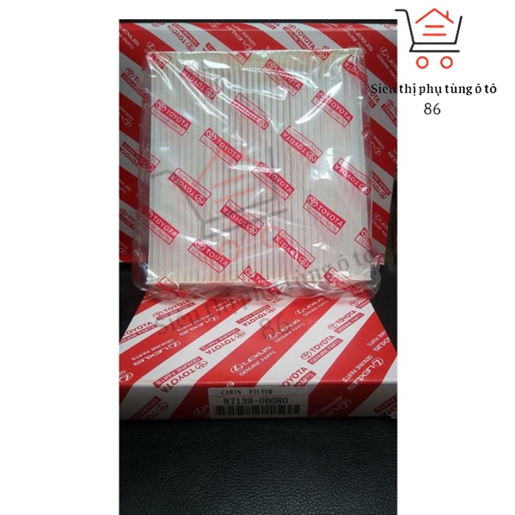 Lọc gió điều hoà máy lạnh xe TOYOTA INNOVA VIOS ALTIS CAMRY FORTUNER