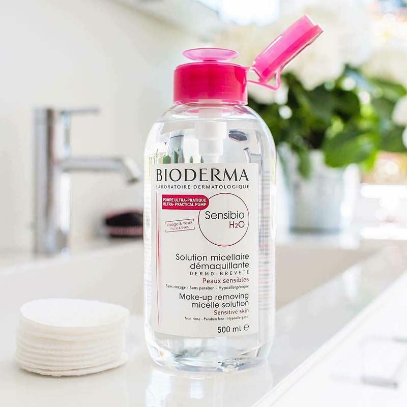 Nước Tẩy trang BIODERMA  Nắp Nhấn 500ml