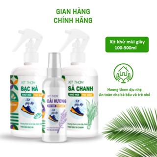 Bình Xịt Vệ Sinh Khử Mùi Giày Dép 100ml/500ml VUATINHDAU Bình Xịt Thơm Khử Mùi Hôi Giày
