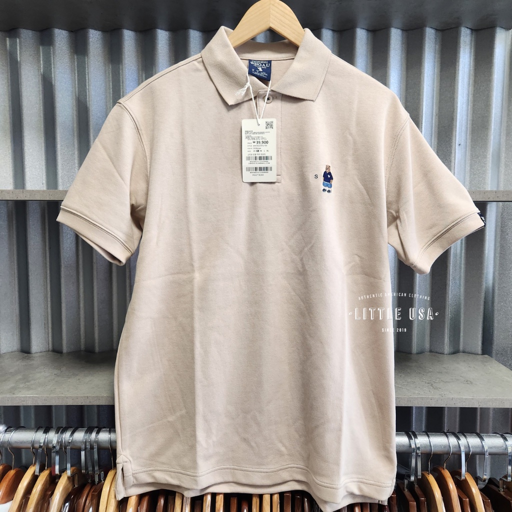 Chính hãng Áo Polo WHOAU Steve Short Sleeve Collar T-shirt WHHAE2411U Unisex Nam Nữ