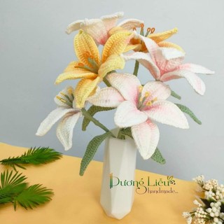 Hoa Ly Bằng Len Handmade
