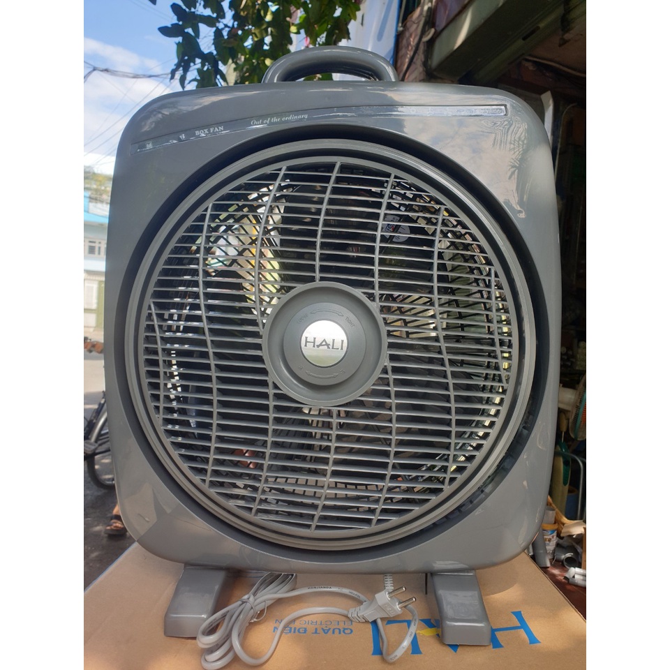 ⚡Mẫu Hot⚡Quạt Hộp tản Gió HB-1402 HALI Xám  - Hàng chính hãng BH 1 Năm