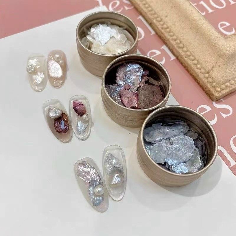 Set xà cừ ẩn nail stlye đài