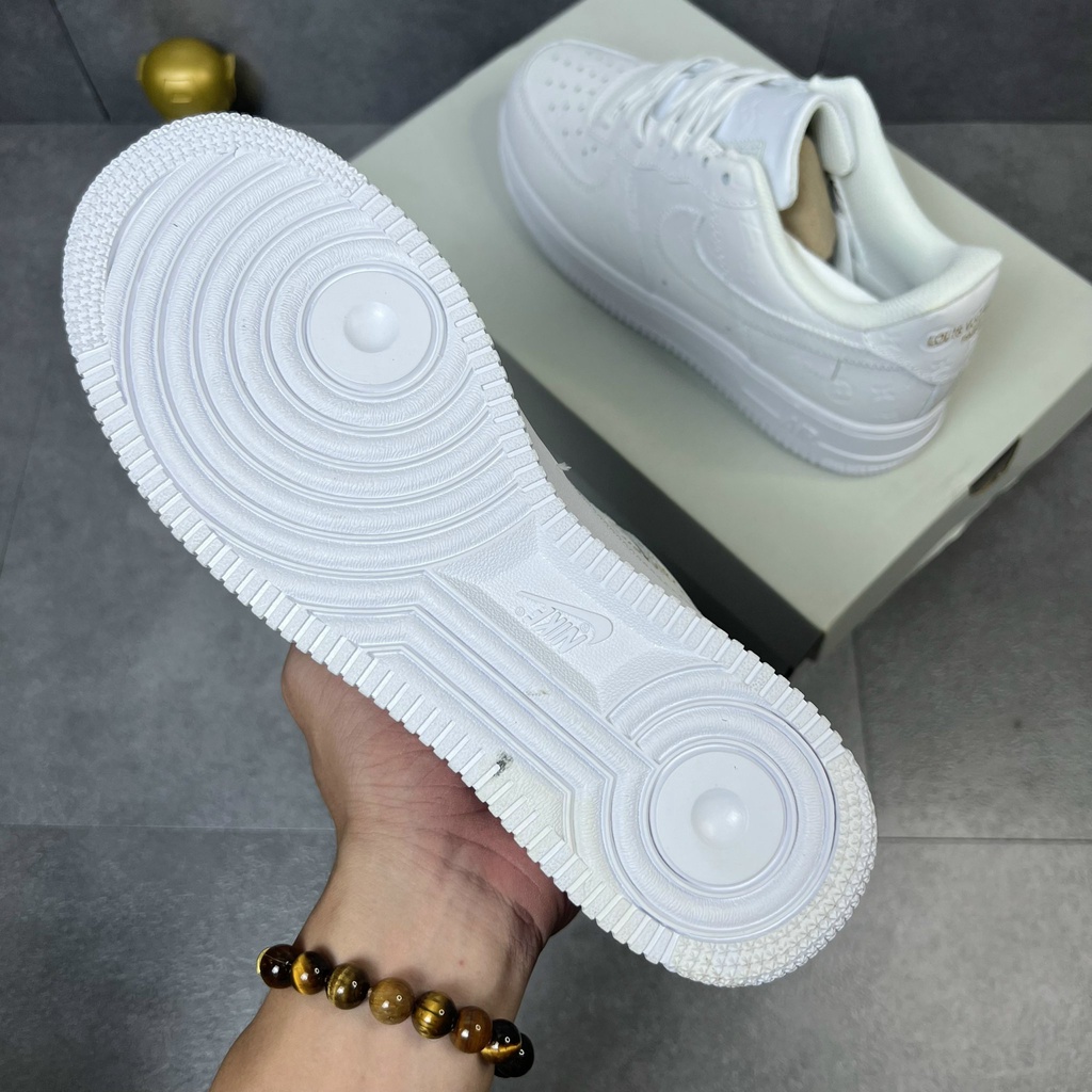 Giày Thể Thao/Giày Sneaker Full Trắng AF1 MIX LV Full Phụ Kiện Kèm Box Bảo Vệ