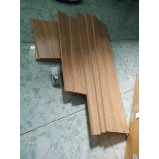 [ván 1,5cm]Kệ trang trí treo tường đơn giản