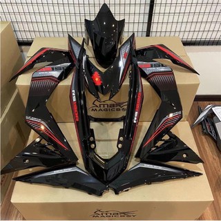 Tem Rời Winner mẫu RS150R màu đen xám đỏ trắng