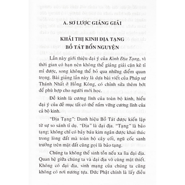 [Mã BMLTB35 giảm đến 35K đơn 99K] Sách - Giảng Giải Kinh Địa Tạng Bồ Tát Bổn Nguyện | BigBuy360 - bigbuy360.vn