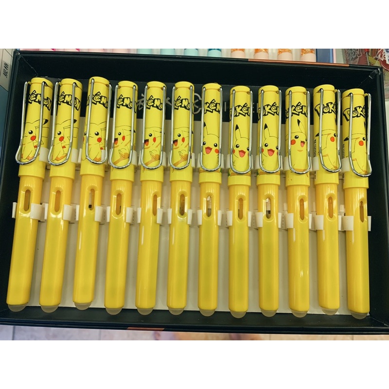 Bút máy kim tinh viết chữ đẹp,bút mực tẩy được, hình dễ thương cho bé