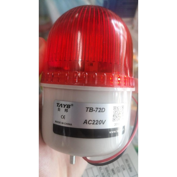 ĐÈN QUAY CÓ CÒI TAYB TB-72D 220V, 24V