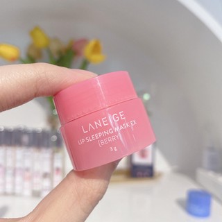 Set mặt nạ ngủ mặt & môi mini LANEIGE SLEEPING MASK