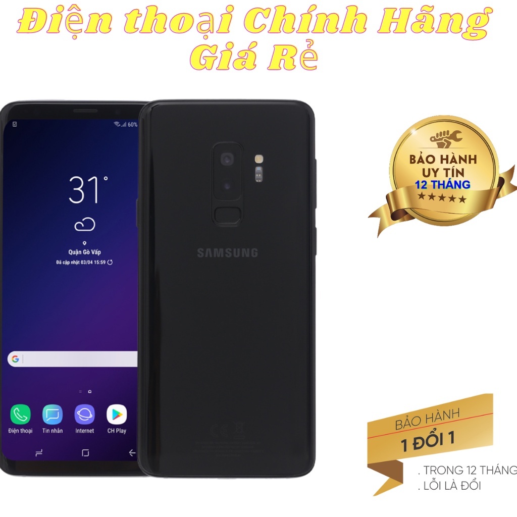 [GIẢM SỐC] Điện thoại Samsung Galaxy S9 Plus (6G/64G-128GB) Nguyên Seal Bảo Hành 1 năm