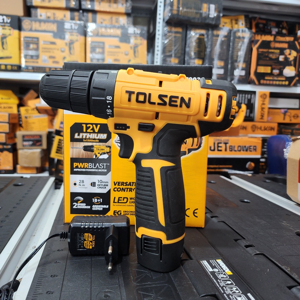 Khoan pin Tolsen 12V 79036