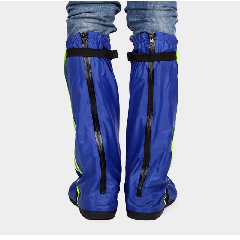 Ủng bọc giày đi mưa Có Phản Quang mẫu mới, chất liệu PVC chống thấm 100%, bao giày, ủng đi mưa cao cấp