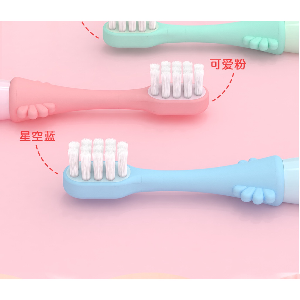 Set 8 Bàn Chải Trẻ Em Hộp Tròn Siêu Cute MÃ M2282