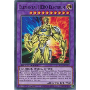 Thẻ bài Yugioh - TCG (UK) - Elemental HERO Electrum / SGX2-ENA22'