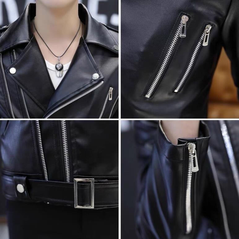 -NEW- ÁO KHOÁC DA NAM CAO CẤP KIỂU DÁNG HÀN QUỐC MẪU MỚI NĂNG ĐỘNG Fashion New