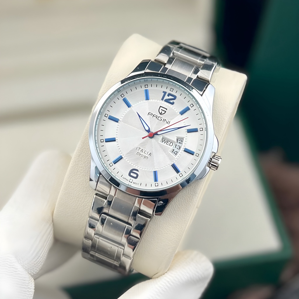 Đồng Hồ - Đồng Hồ Nam Pagini PA05533 Máy Pin Kim Trôi - Đẳng Cấp Thời Thượng - Bảo Hành Chính Hãng 12 Tháng