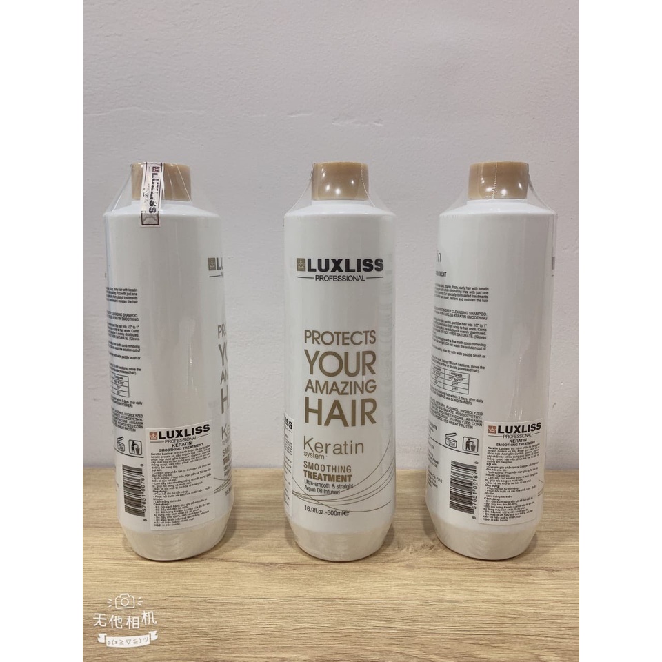 Phục hồi và tái tạo tóc hư tổn Keratin Luxliss Smoothing Treatment 1000ml