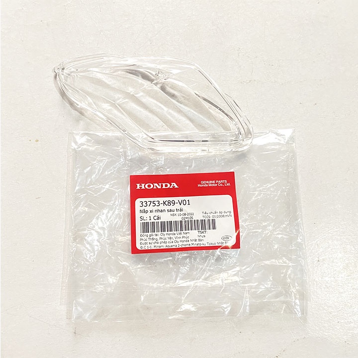 Nắp đèn xi nhan sau Wave A, S, RS 110 chính hãng Honda nhựa trong