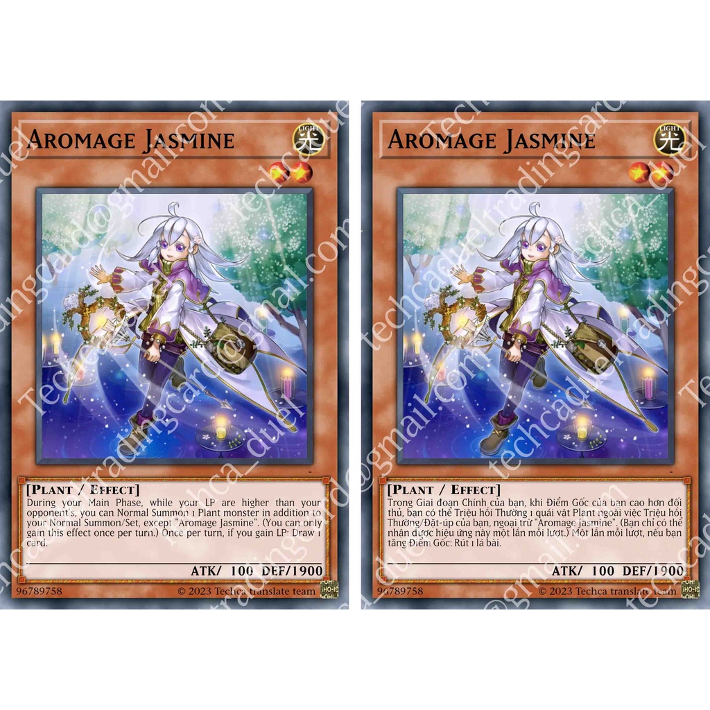 Bài In Tiếng Việt - Bộ bài Yugioh - Custom Deck - Aromage