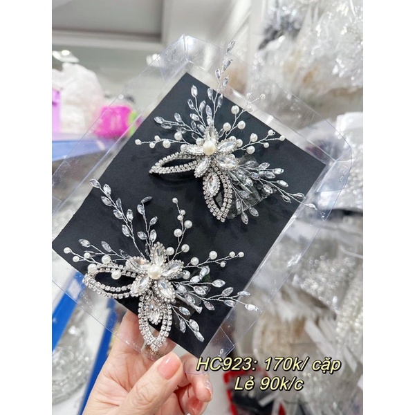 Cài tóc cô dâu, tóc tiệc, tóc bà sui YV2