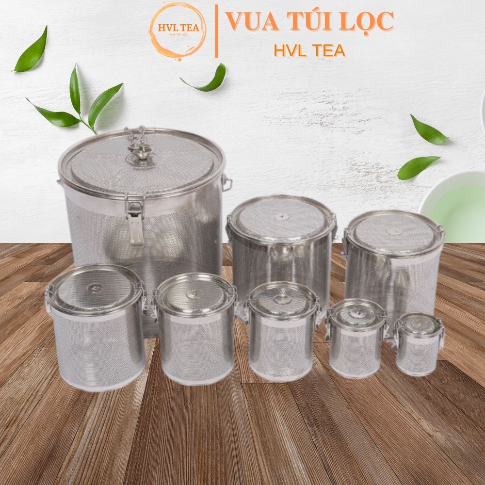 Bộ lọc gia vị inox 304 cao cấp, dùng trong nồi lẩu, lọc trà, hầm xương - HVL TEA