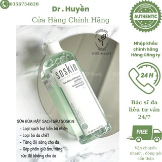 Gel rửa mặt soskin purifying cleansing gel 250ml