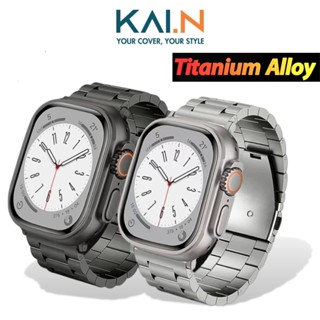 Dây Đeo Cho Apple watch Ultra/ Apple Watch Size 42/44/45 Kai.N Titanium Alloy Band