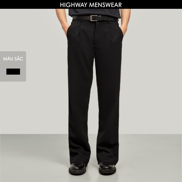 Quần âu nam ống rộng Highway (Menswear) Benji