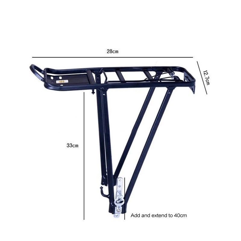 Baga xe đạp  tăng giảm chất liệu nhôm