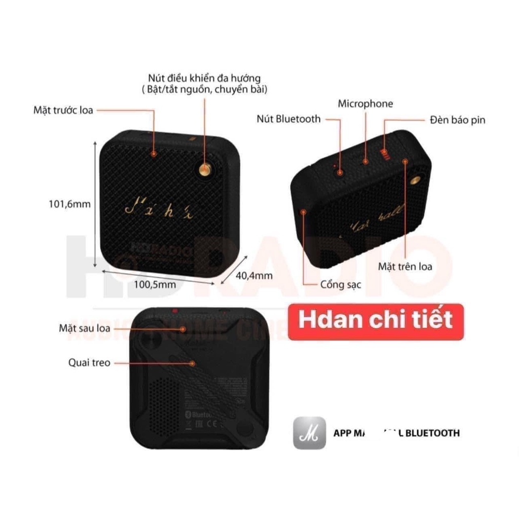 Loa Bluetooth Mârshell Wliên | BigBuy360 - bigbuy360.vn