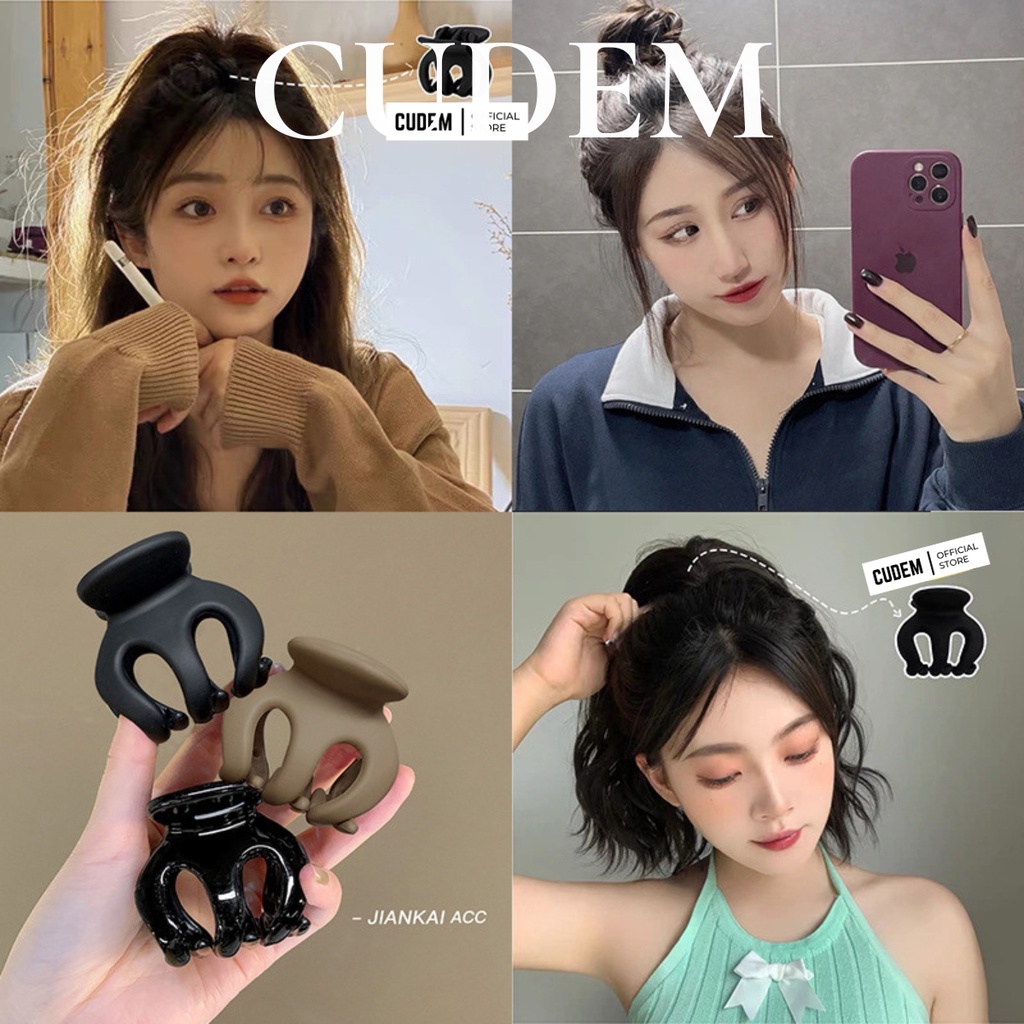 Kẹp tóc Hàn Quốc nữ đẹp hottrend cỡ size nhỏ 2cm K23