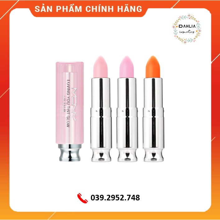 Son dưỡng có màu MACQUEEN NEWYORK Loving You Tint Glow Lip Balm 3.5g