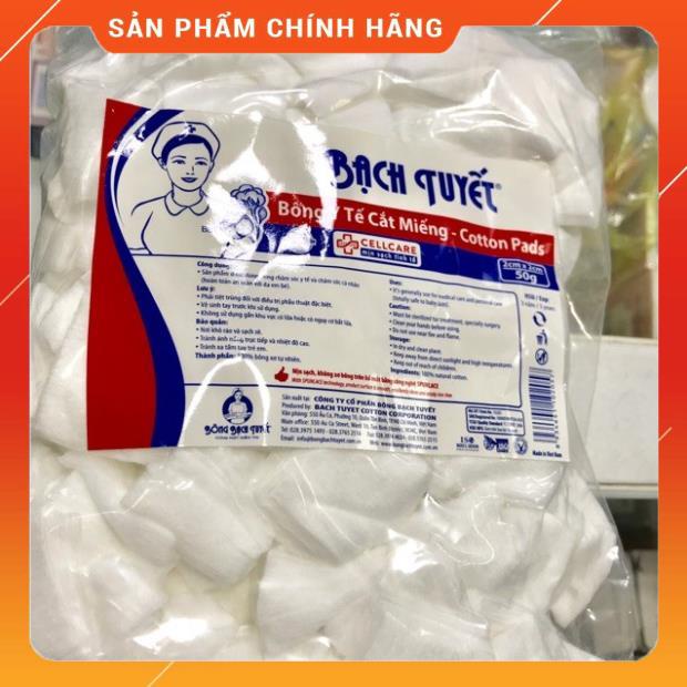 BÔNG GÒN CẮT SẴN BẠCH TUYẾT 3X3CM GÓI 500G