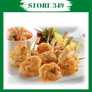 50 -100 Cây Xiên Tre 15cm Không Mắc Tre