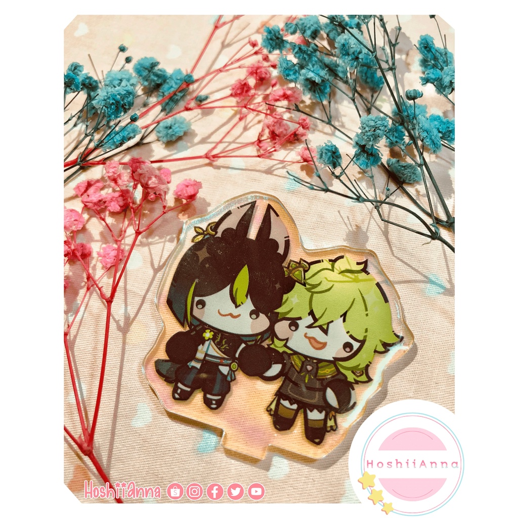 Standee cặp đôi Genshin Impact