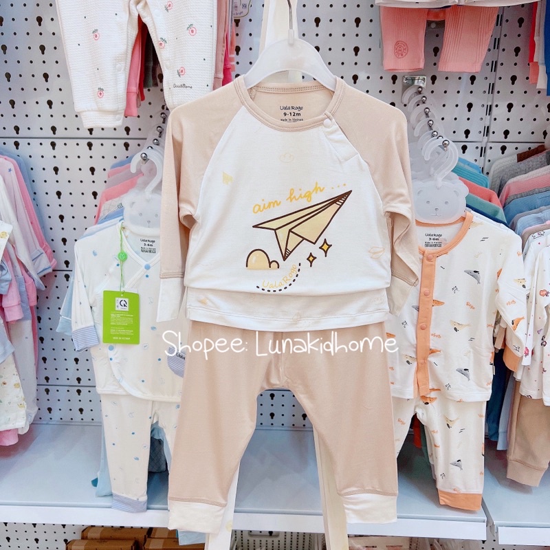 Bộ dài tay UALAROGO bamboo sợi tre