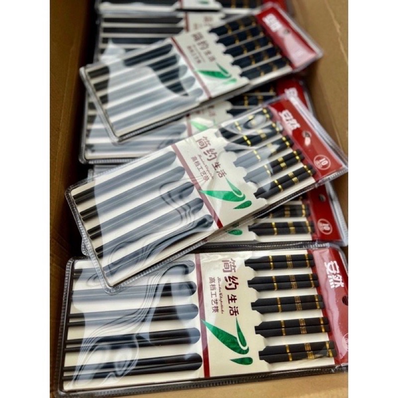 Set 10 Đũa Kháng Khuẩn- Đũa Phíp Nhật Cao Cấp An Toàn