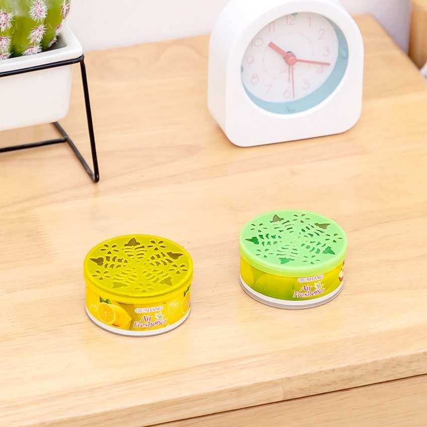 Sáp thơm nhà vệ sinh sáp thơm phòng khử mùi mini nhỏ gọn tiện lợi để xe hơi, phòng vệ sinh, quần áo SHEMIN