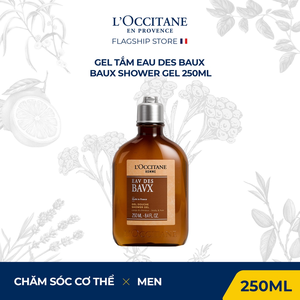 Gel Tắm Dành Cho Nam Shower Gel 250ml L'Occitane