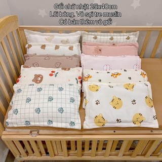 Gối xô muslin cho bé yêu