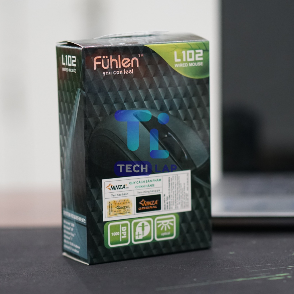 Chuột có dây Fuhlen L102 Cho Máy tính/Laptop kết nối USB dành cho văn phòng Chính hãng - Bảo hành 12 tháng | BigBuy360 - bigbuy360.vn