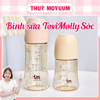 Bình sữa Tovi and Molly SÓC 180ml 280ml Hàn quốc chính hãng