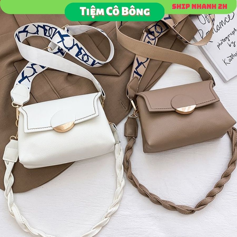 Túi Messenger khóa bán nguyệt