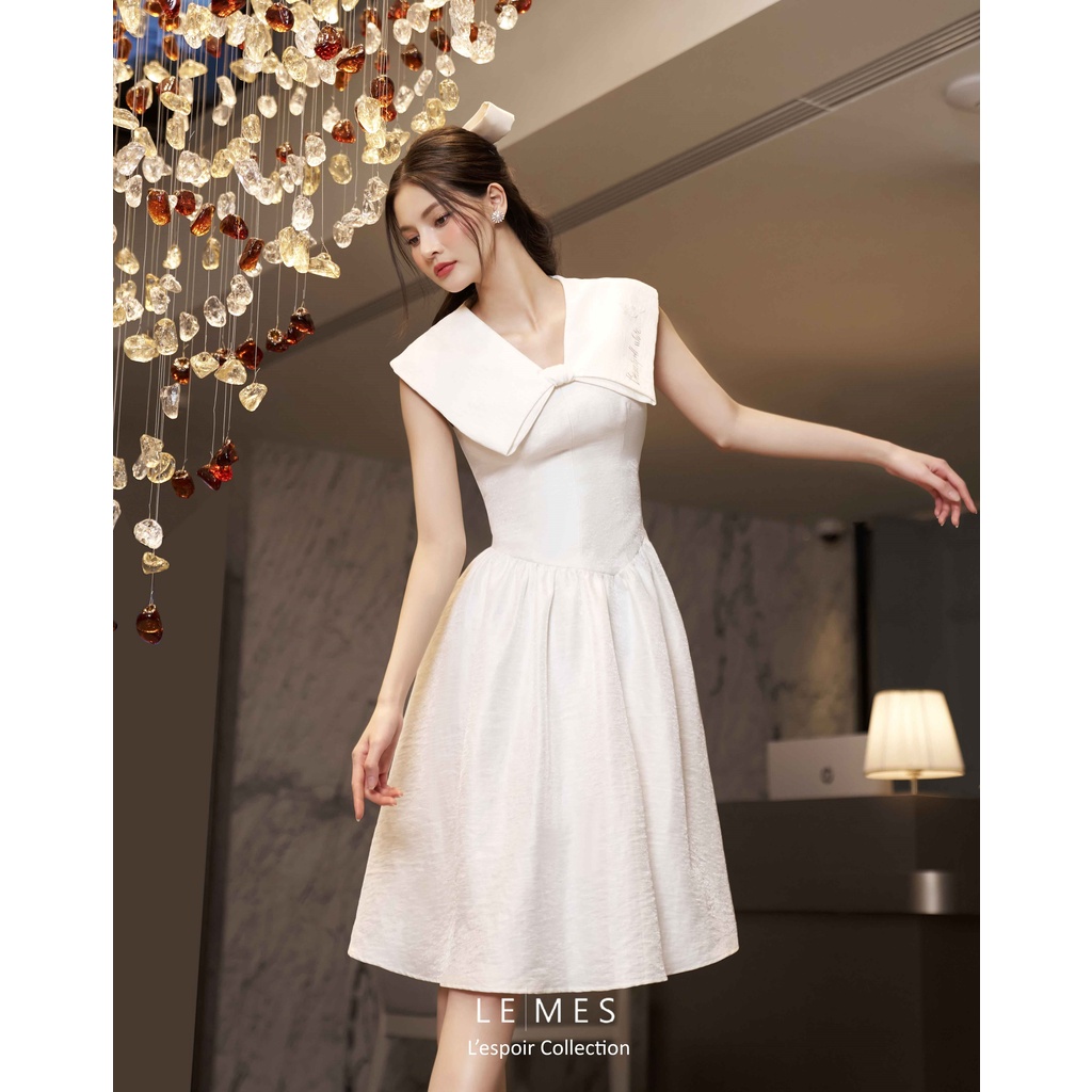 LEMES - Váy trắng thiết kế EM DRESS