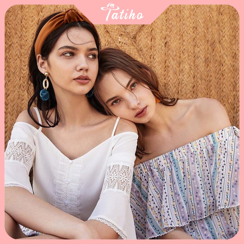 Cài tóc băng đô Santi Tuban Unisex hoạ tiết da dạng phong cách hàn quốc dễ thương nhiều màu sắc - Mã BD024